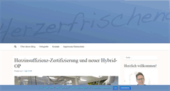 Desktop Screenshot of herzerfrischend.info